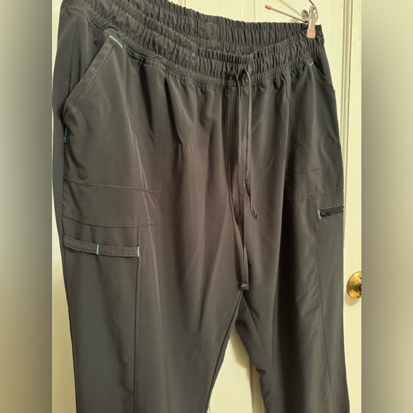 Scrubstar scrub pants pewter L women’s drawstring and spandex - Picture 9 of 14